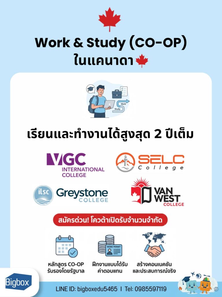 ข่าวดี Q3 2026! รัฐบาลแคนาดาให้โควตา PAL สถาบันเอกชนเพิ่มแล้ว